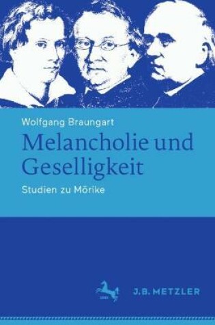 Cover of Melancholie und Geselligkeit