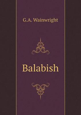 Book cover for Balabish