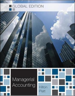 Book cover for MANAGERIAL ACCOUNTING GLOBAL EDITION