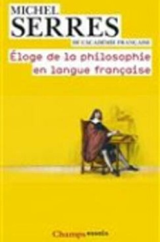 Cover of Eloge de la philosophie en langue francaise