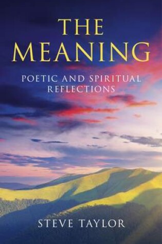 Cover of Meaning, The - Poetic and spiritual reflections