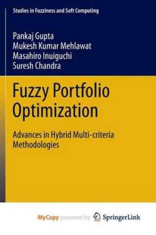 Cover of Fuzzy Portfolio Optimization