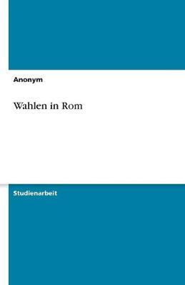 Book cover for Wahlen in ROM