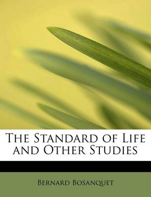 Book cover for The Standard of Life and Other Studies