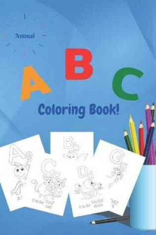 Cover of Animal ABC Coloring Book