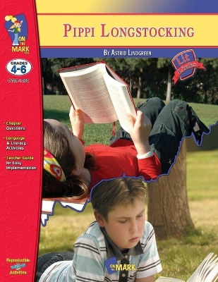 Cover of Pippi Longstocking, by Astrid Lindgren Lit Link Grades 4-6