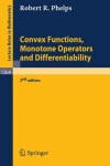 Book cover for Convex Functions, Monotone Operators and Differentiability