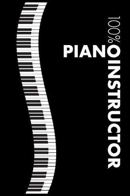 Book cover for Piano Instructor Notebook