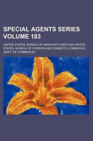 Cover of Special Agents Series Volume 183