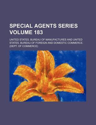 Book cover for Special Agents Series Volume 183