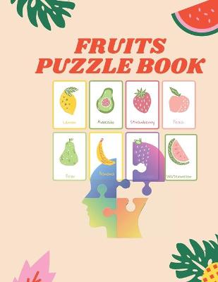 Book cover for Fruits Puzzle Book