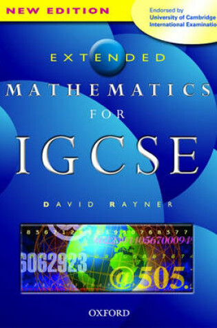 Cover of Extended Mathematics for IGCSE