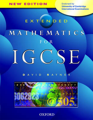 Book cover for Extended Mathematics for IGCSE