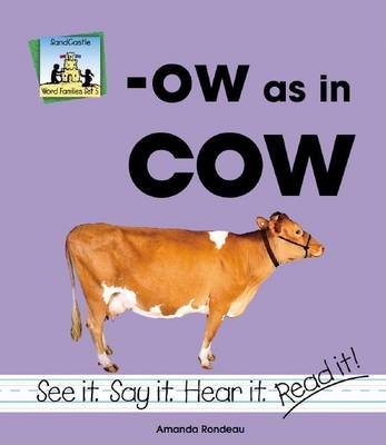 Book cover for Ow as in Cow