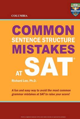 Book cover for Columbia Common Sentence Structure Mistakes at SAT
