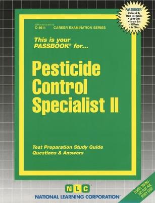 Book cover for Pesticide Control Specialist II