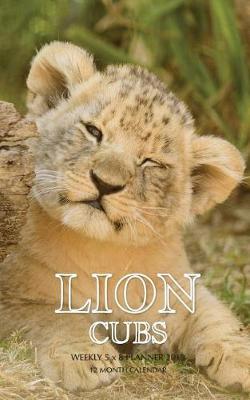 Book cover for Lion Cubs Weekly 5 x 8 Planner 2019