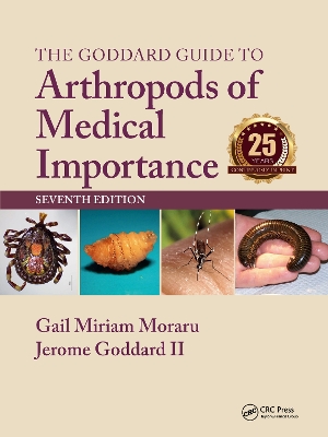 Cover of The Goddard Guide to Arthropods of Medical Importance, Seventh Edition