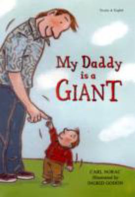 Book cover for My Daddy is a Giant in Yoruba and English