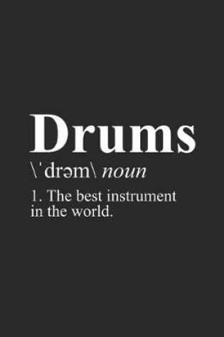 Cover of Definition of Drums