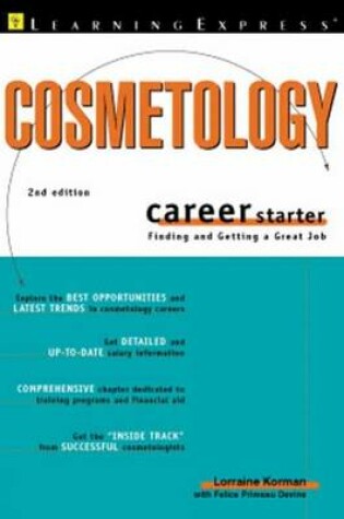 Cover of Cosmetology Career Starter