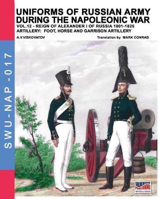 Cover of Uniforms of Russian army during the Napoleonic war vol.12