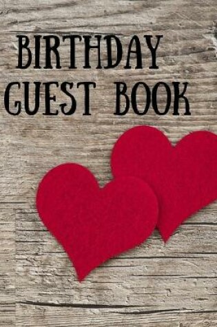 Cover of Birthday Guest Book