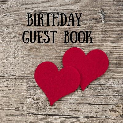 Book cover for Birthday Guest Book