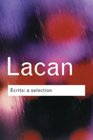 Cover of Ecrits: A Selection