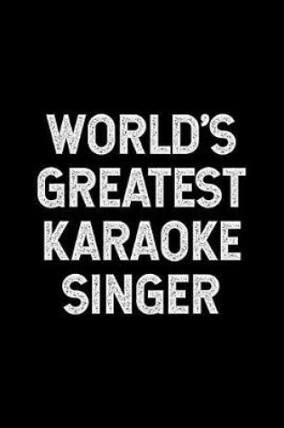 Cover of World's Greatest Karaoke Singer