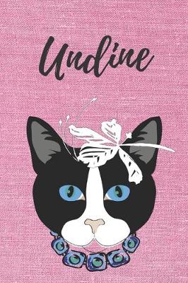 Book cover for personalisiertes Notizbuch Katze / Notizheft / Journal / Malbuch / Tagebuch / Kritzelbuch / DIN A5 / Geschenk Undine