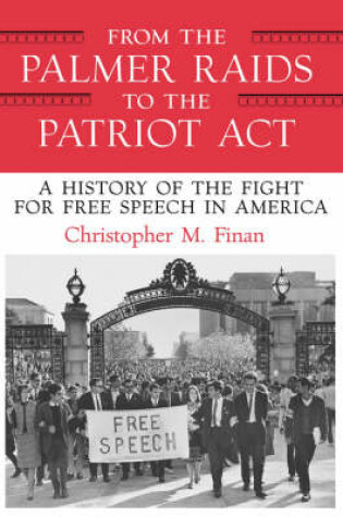 Cover of From the Palmer Raids to the Patriot ACT Large Print Edition