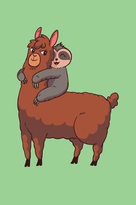 Book cover for Sloth Hugging Llama