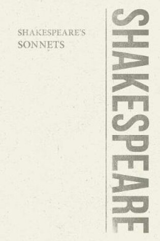 Cover of William Shakespeare - The Sonnets