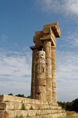 Book cover for Ancient Greek Ruins in Rhodes, Greece Journal