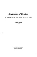 Book cover for Anatomies of Egotism