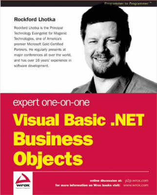 Book cover for Expert One on One Visual Basic .NET Business Objects