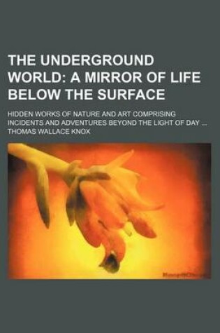 Cover of The Underground World; A Mirror of Life Below the Surface . Hidden Works of Nature and Art Comprising Incidents and Adventures Beyond the Light of Day