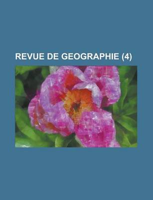 Book cover for Revue de Geographie (4)