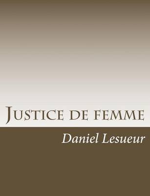 Book cover for Justice de femme