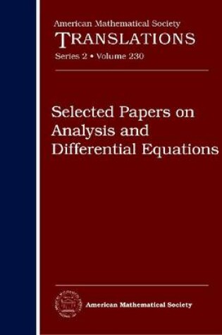 Cover of Selected Papers on Analysis and Differential Equations