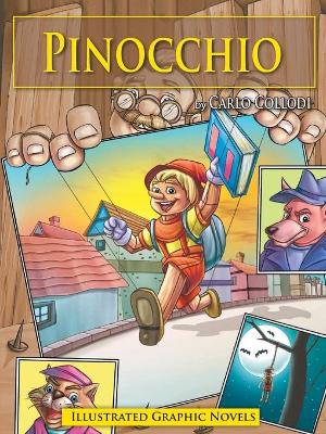 Book cover for Pinocchio Graphic Novels