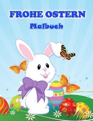 Book cover for Frohe Ostern Malbuch