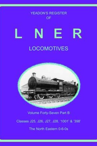 Cover of Yeadon Register of  LNER