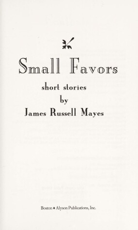 Book cover for Small Favours