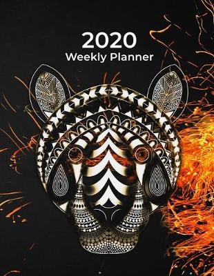 Book cover for 2020 Weekly Planner for Tiger, Jaguars and Black Panther Lovers