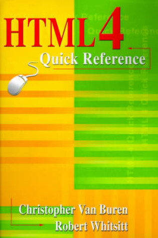 Cover of HTML 4 Quick Reference