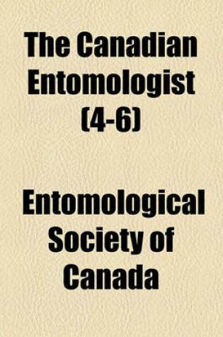 Cover of The Canadian Entomologist (4-6)