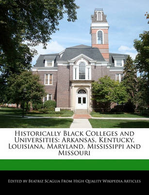 Book cover for Historically Black Colleges and Universities