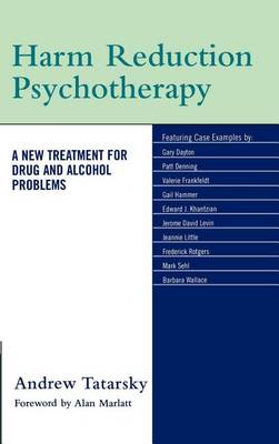Book cover for Harm Reduction Psychotherapy